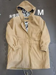 アウター　平成　レトロ　モッズコート　ベージュ　薄手　春コーデ