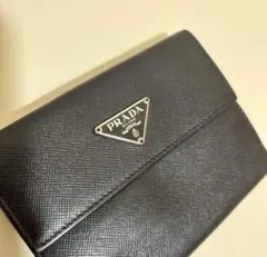 PRADA サフィアーノレザー 二つ折り財布