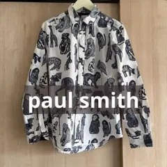 paul smith ポールスミス 動物柄プリント長袖シャツ Mのサムネイル
