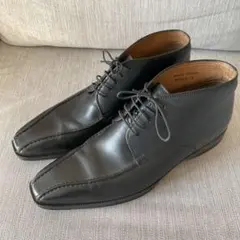 ホーキンス　プレミアム　ブラックレザー ドレスシューズ