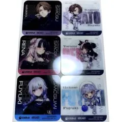 にじさんじ SMC組 ラウンドワン クリアコースター フルコンプ - メルカリ