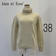 【週末SALE】Adam et Rope' アダムエロペ タートルニット 38