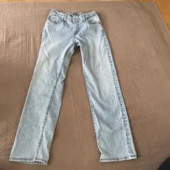 GAP ライトブルーデニムストレートパンツ　165