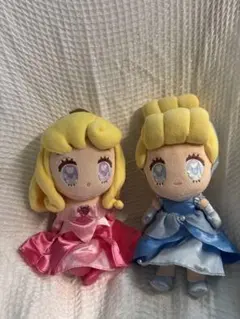 ディズニー ディズニーストア TINY オーロラ姫 ぬいぐるみキーチェーン