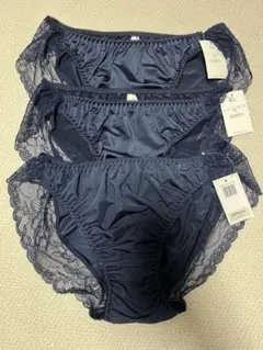 ネイビー 新品ショーツ3枚セット 3Lサイズ