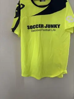 SOCCER JUNKY 蛍光イエローシャツ