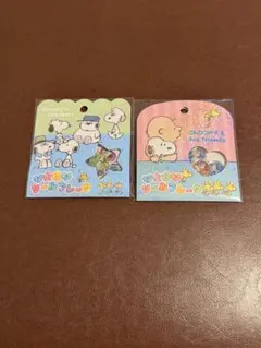 ま*♡様 スヌーピー　おはじきシール