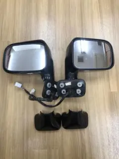 ラパンhe21s　黒　ドアミラー左右セットのサムネイル