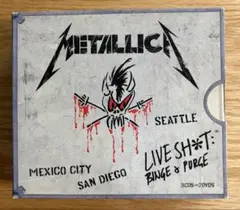 LLICA ライヴ・シット 国内盤 完全生産限定 3CD+2DVD METALLICA ライヴ・シット 国内盤 完全生産限定 3CD+2DVD - メルカリ