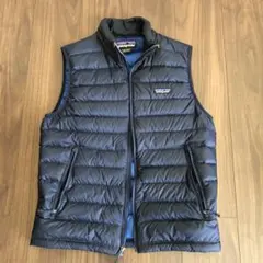patagonia パタゴニア ダウンセーターベスト　ネイビー　メンズS