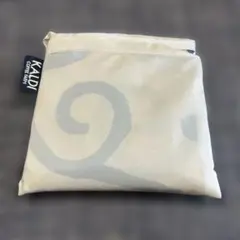 KALDI オリジナルエコバッグ ベージュ 動物模様
