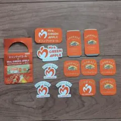 ミセス　Mrs.GREENAPPLE　ステッカー　キリン　グッドエール　シール
