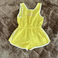 ZARA イエロー ロンパース 8サイズ