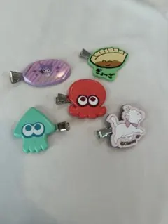 ヘアクリップ5個セット