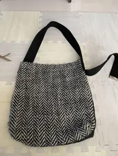 gomme ヘリンボーンショルダーバッグ