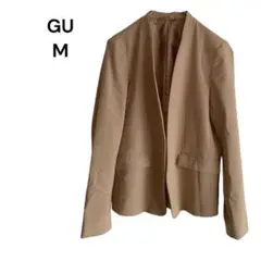 オフィスカジュアル ノーカラージャケット