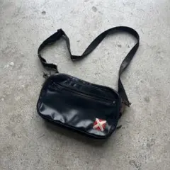 【LUGGAGE LABEL】ラゲッジレーベル 赤✖️ライナー ショルダーバッグのサムネイル
