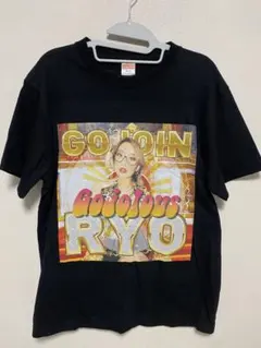 五条院凌 RYO フォトプリント Tシャツ ブラック United Athle