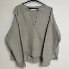 LOWRYS FARM ニット　ベージュ