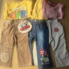 アンパンマン Tシャツとパンツ　6点セット 90cm