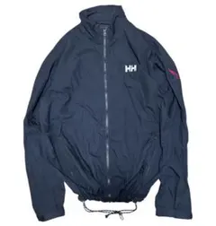 HELLY HANSEN フロントビッグロゴ ドローコード ナイロンジャケット