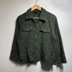 未使用 英国MOON社製 Yorkshire tweed ツイードブルゾン 未使用 英国MOON社製 Yorkshire tweed ツイードブルゾン - メルカリ