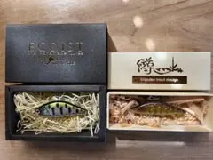 渓流ハンドメイドミノー I's wood work's 2個セット - メルカリ