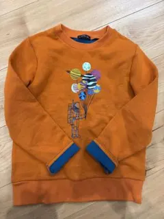 ⭐︎新品、未使用品⭐︎Caldia トレーナー 130 オレンジ