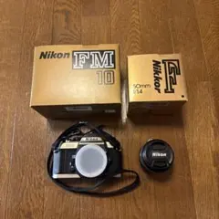 動作確認済】Nikon FM10 + NIKKOR 50mm f1.4 セット - メルカリ