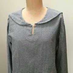 ehkasopo エヘカソポ 　橋下美好ちゃんコラボ　セーラーカラーブラウス