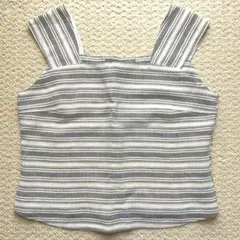 ストライプ タンクトップ Mサイズ