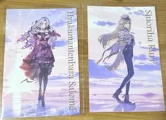 喜*村様 にじさんじ 壱百満天原サロメ 栞葉るり　まねきねこ ポストカード