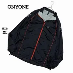 【美品】 オンヨネ ナイロンジャケット 中綿 ウインドブレーカー 羽織 XL
