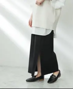 新品タグ付き　SENSE OF PLACE スリットペンシルスカート
