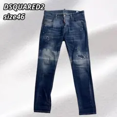 【美品】DSQUARED2 デニムパンツ Skater Jean 46 イタリア