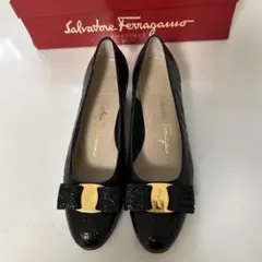Salvatore Ferragamo パンプス ブラック