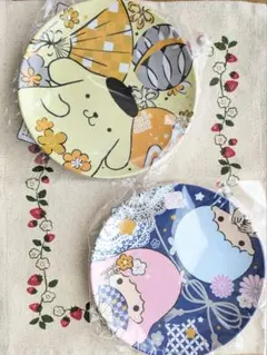 サンリオキャラクターズ プレート 2枚セット　非売品のサムネイル