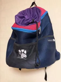 DOGDEPTメッシュリュックキャリー　Mサイズ　ネイビー