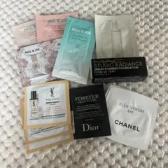 DIOR CHANEL サンプルセット スキンケア メイクアップ - メルカリ
