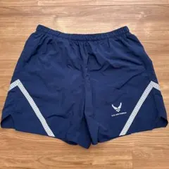 【美品】実物 米軍 USAF PTU トレーニングショーツ XXL ネイビーのサムネイル