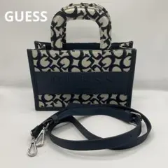 GUESS ゲス　モノグラム ロゴ　2wayショルダーバッグ