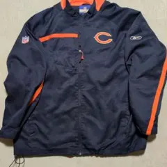90s Reebok ナイロンジャケット 2XL　CHICAGO　BEARS