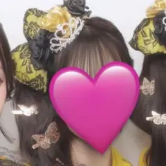 体育祭　盛り髪 セット