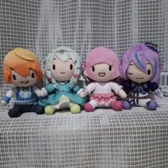 プロセカ ふわぷちミニぬいぐるみワンダーランズ×ショウタイム 全４種セット