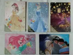 ⭐ディズニー　プリンセス　ポストカード　セット　ディズニー　30周年