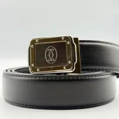 Cartier カルティエ ダブルC ベルト リバーシブル 箱袋付 - メルカリ