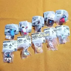 ① おじゃる丸 パペットスンスン めじるしアクセサリー コンプ ガチャ