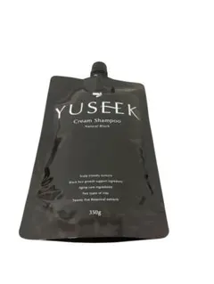 YUSEEK Cream Shampoo Natural Black 350g - メルカリ