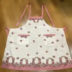 MARIO VALENTINO エプロン ローズ柄 ピンクのサムネイル