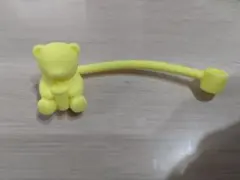 スタバ　2026 リユーザブルカップ専用ストローキャップベアリスタ　イエロー